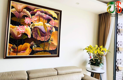 5 lợi ích khi sử dụng tranh treo tường vẽ tay để trang trí nội thất