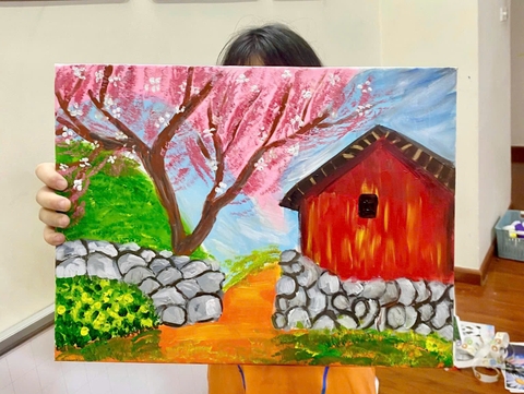 Khoá Vẽ Tranh Sơn Dầu Trên Vải Toan Cho Học Sinh 9-15 Tuổi: Nền Tảng Vững Chắc Cho Tài Năng Trẻ