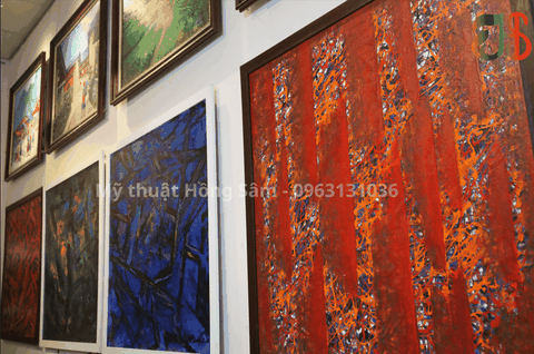 Giới thiệu về dòng tranh trừu tượng tại Mỹ thuật Hồng Sâm