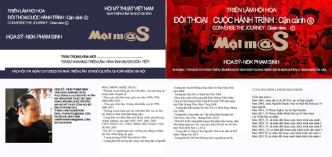 MỸ THUẬT HỒNG SÂM – NHÀ TÀI TRỢ VÀNG ĐỒNG HÀNH CÙNG TRIỂN LÃM HỘI HỌA “ĐỐI THOẠI CUỘC HÀNH TRÌNH: CẬN CẢNH 6”