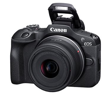 Máy ảnh Canon EOS R100 Kit RF-S18-45mm F4.5-6.3 IS STM | Chính Hãng