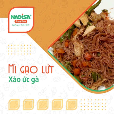 Mì gạo lứt Nadisa 500 gr - Mã vạch 8938544980125