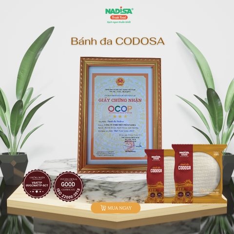 Bánh đa CODOSA 150 gr - Bánh đa nem cuốn siêu dẻo, chiên bao giòn