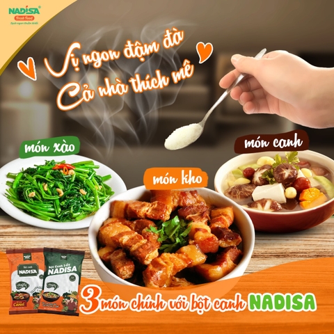 Bột canh i - ốt Nadisa 190g