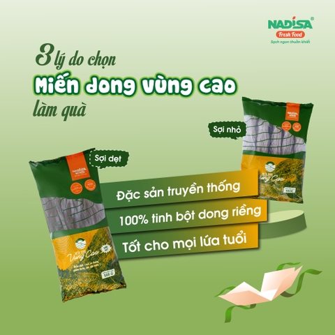 Miến dong vùng cao 500gr - Mã vạch sản phẩm 8938544980101