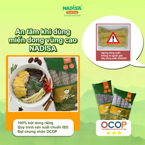 Miến dong vùng cao 500gr - Mã vạch sản phẩm 8938544980101
