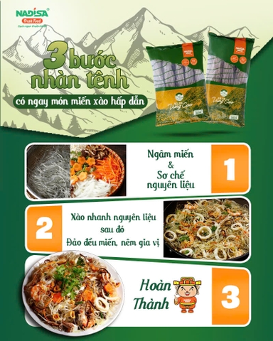 Miến dong vùng cao 500gr - Mã vạch sản phẩm 8938544980101