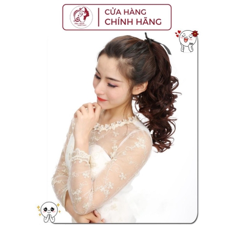 Tóc cột xoăn 40cm
