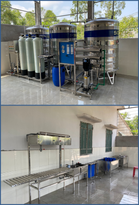 Dây chuyền sản xuất nước đóng bình, đóng chai tại Đà Nẵng