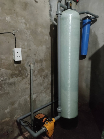 Lọc phèn nước giếng khoan tại Đà Nẵng