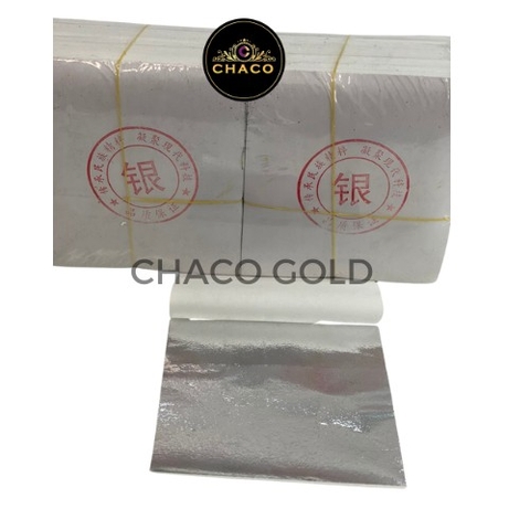 Set 1000 lá bạc Đài Loan chuyên trang trí Phào chỉ, nộii thất, đồ thờ, tranh vẽ