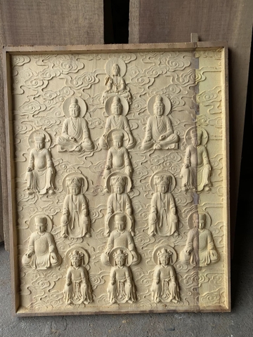 Tranh Tam Tứ Phủ Theo yêu cầu của khách T01