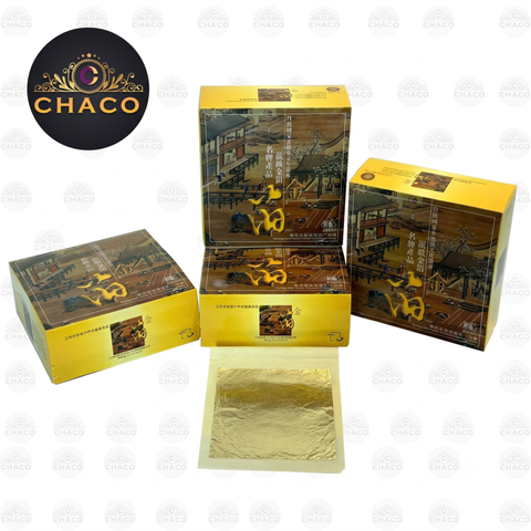 Vàng quỳ 24k Nam Kinh 9.33×9.33 cm hộp 500 lá