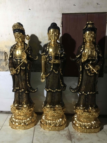 Tượng Phật Dát Vàng 24k TP005