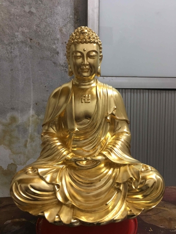 Tượng Phật Dát Vàng 24k TP004