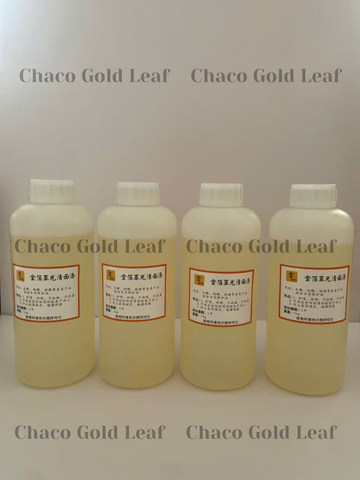 Phủ bảo vệ lá vàng Thủy Tinh gốc nước cao cấp phủ bóng dành cho dát vàng bảo vệ vàng chống xước chống xỉn màu an toàn