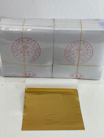 1000 lá vàng đài loan 9x9cm