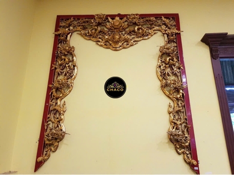 Cửa võng sơn son-HP01