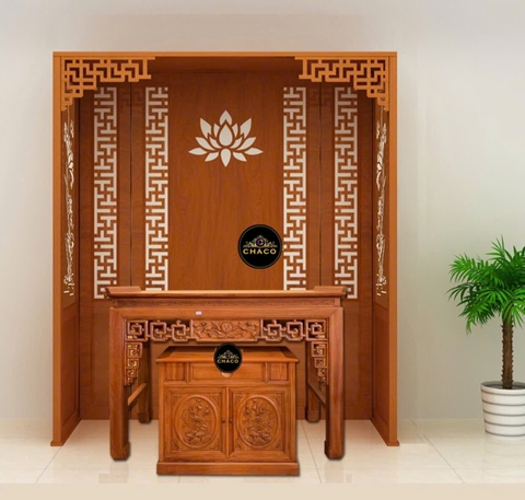 Phòng thờ chung cư Hiện đại PTCC001