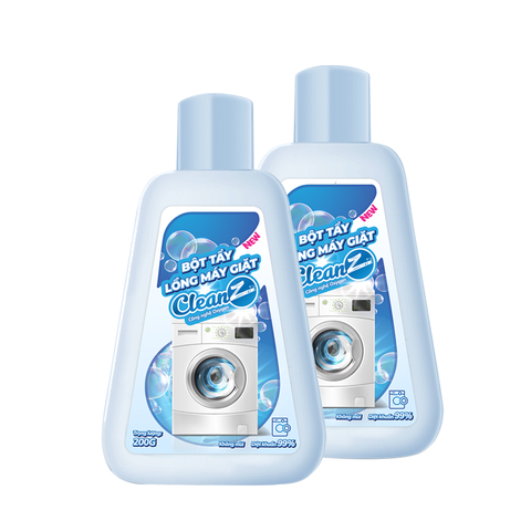 Bột Tẩy Lồng Máy Giặt Cao Cấp CleanZ Giúp Làm Sạch Và Loại Bỏ Cặn Bẩn Hiệu Quả - Hộp 200g