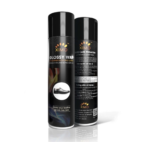 Chai xịt sạch và làm bóng đồ da XIMO giúp vệ sinh, dưỡng ẩm, chống mốc XI21