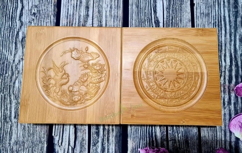 Hộp Bánh 4 ngăn KT24x24cm