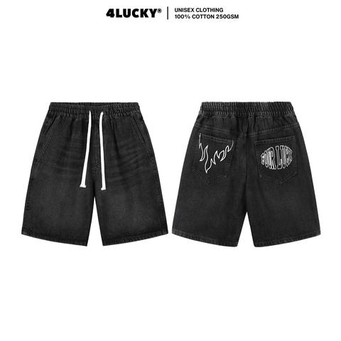 QUẦN JEAN 4LUKCKY THÊU TÚI - 6207