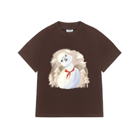 ÁO THUN BABYTEE MÀU NÂU 