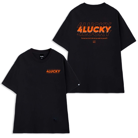 Áo thun nam form rộng 4LUCKY - 6010