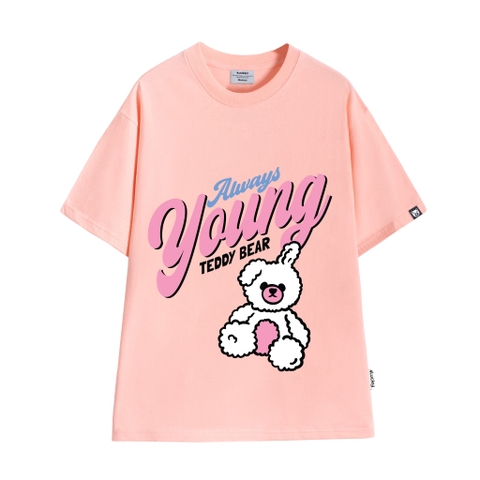 ÁO THUN HỒNG 4LUCKY TEDDY BEAR 6087