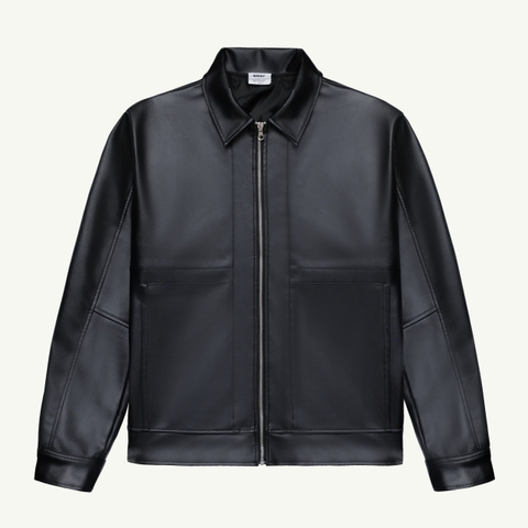 ÁO KHOÁC DA 4LUCKY BASIC 6141