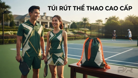 Giải Pháp Túi Rút Pickleball Cho Giải Đấu: Khi Nào Nên Sử Dụng Thiết Kế Đồng Bộ Cao Cấp?