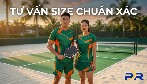 Giải Pháp Tư Vấn Size Đồng Phục Pickleball Chuyên Nghiệp Cho Doanh Nghiệp Và Câu Lạc Bộ