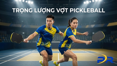 Trọng Lượng Vợt Pickleball Ảnh Hưởng Thế Nào Đến Người Mới Chơi? Phân Tích Cơ Học Từ Chuyên Gia PR Sport