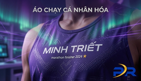 Vì Sao Runner Nên In Tên Riêng Lên Áo Chạy Bộ? Nghệ Thuật Cá Nhân Hóa Độc Bản Từ PR SPORT