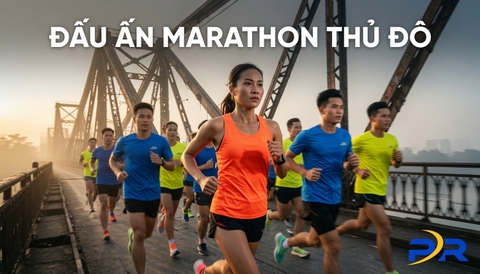 Khi PR SPORT Xuất Hiện Tại Giải Marathon Quốc Tế Thủ Đô: Dấu Ấn Thời Trang Chạy Bộ Hiệu Năng Cao