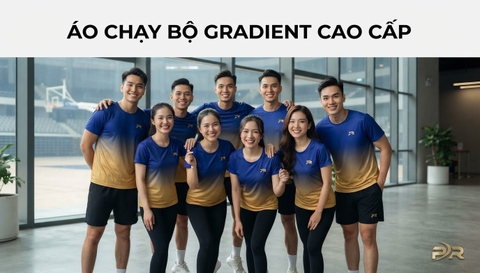 Giải Pháp Thiết Kế Áo Chạy Bộ Gradient Cao Cấp: Nâng Tầm Bản Sắc Thương Hiệu Trong Các Sự Kiện Doanh Nghiệp Bùng Nổ