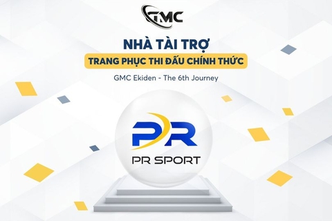 PR SPORT tràn ngập năng lượng tại GMC Ekiden