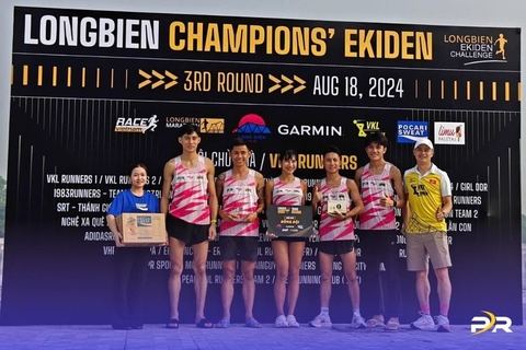 LONGBIEN CHAMPIONS’EKIDEN TOP 2: TEAM PR SPORT