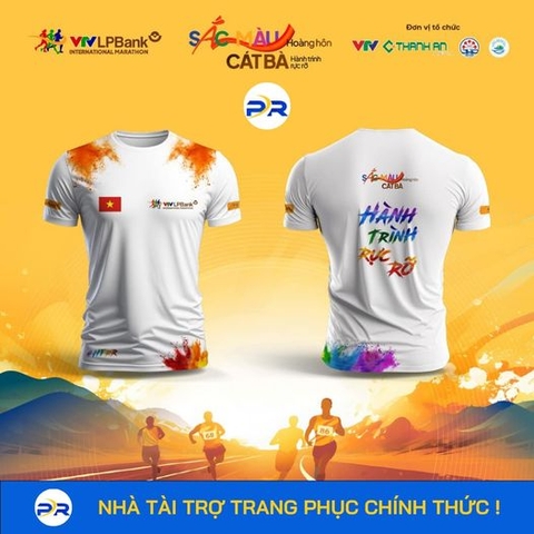 CHÍNH THỨC LỘ DIỆN MẪU ÁO ĐẤU PR SPORT MANG MÀU SẮC ĐỘC BẢN CỦA GIẢI MARATHON QUỐC TẾ VTV LPBANK