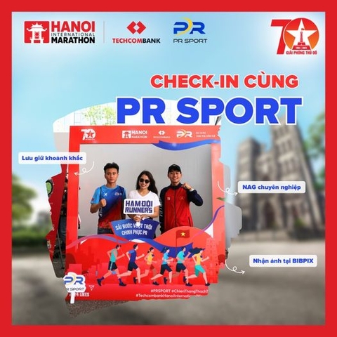CHECK-IN CÙNG PR SPORT-Ảnh xinh, rinh về máy