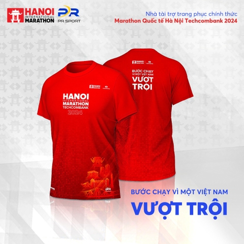 SẴN SÀNG ĐỂ “CHÁY HẾT MÌNH” TRONG MÀU ÁO THI ĐẤU RỰC RỠ CỦA MARATHON QUỐC TẾ HÀ NỘI TECHCOMBANK MÙA THỨ 3! | PR SPORT TỰ HÀO LÀ NHÀ TÀI TRỢ TRANG PHỤC CHÍNH THỨC