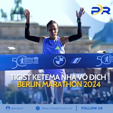 TIGIST KETEMA – NHÀ VÔ ĐỊCH MỚI CỦA BERLIN MARATHON