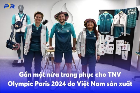 VIỆT NAM – “ÔNG TRÙM” GIA CÔNG TOÀN CẦU | GẦN MỘT NỬA TRANG PHỤC CHO TNV OLYMPIC ĐƯỢC SẢN XUẤT TẠI VIỆT NAM