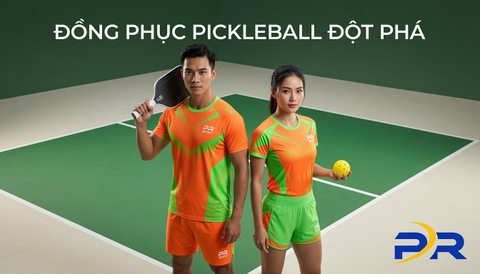 Thiết Kế Áo Thun Pickleball Cao Cấp: Giải Pháp Đồng Phục Đẹp Đột Phá Và Tối Ưu Hiệu Suất Vận Động