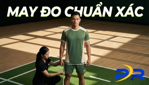May Đo Đơn Lẻ Từ 01 Bộ Theo Số Đo Cá Nhân: Giải Pháp Trang Phục Pickleball Chuẩn Xác Từng Milimet