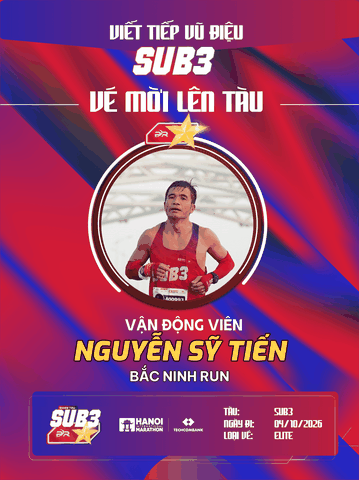 Nguyễn Sỹ Tiến – Chiến Binh Bắc Ninh Run Quyết Thắng Cùng Đoàn Tàu Sub 3