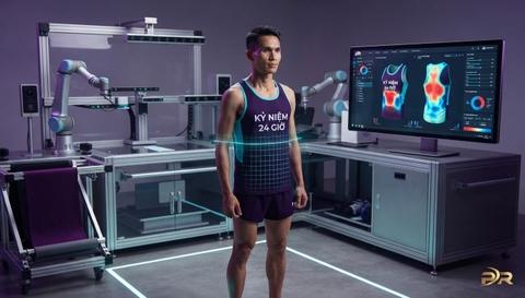 Giải Pháp Cá Nhân Hóa Áo Chạy Bộ Cao Cấp Kỷ Niệm Thử Thách 24 Giờ Chạy Liên Tục (24-Hour Endurance Run)