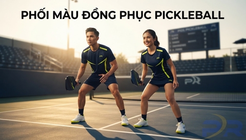 Chiến Thuật Phối Màu Đồng Phục Pickleball Và Giày Thi Đấu: Tối Ưu Thị Giác, Khẳng Định Bản Lĩnh Sân Đấu
