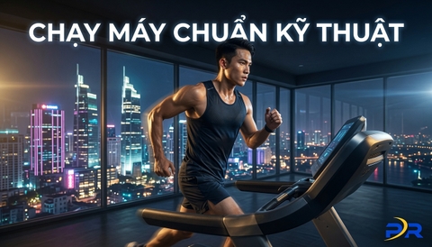 Kỹ Thuật Chạy Máy Treadmill Để Đạt Hiệu Quả Như Chạy Ngoài Trời